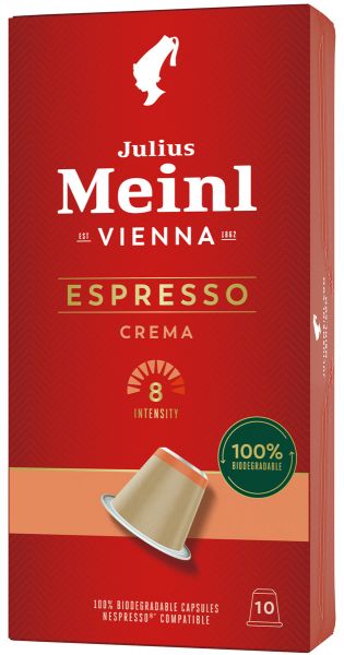 Julius Meinl Espresso Crema Nespresso®* kompatible Kapseln von Julius Meinl