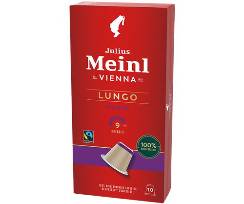 Julius Meinl Fairtrade Nespresso®*-kompatible Kapseln Lungo von Julius Meinl