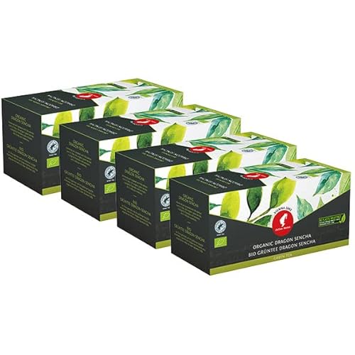 Julius Meinl Bio Dragon Sencha, 20 Pyramidenbeutel | 4er Pack von Julius Meinl