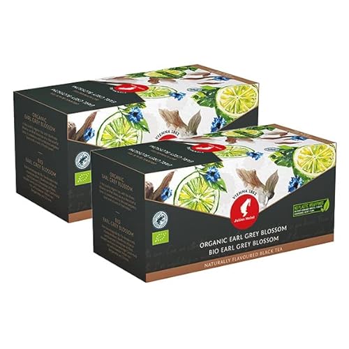 Julius Meinl Bio Earl Grey Blossom, 20 Pyramidenbeutel | 2er Pack von Julius Meinl