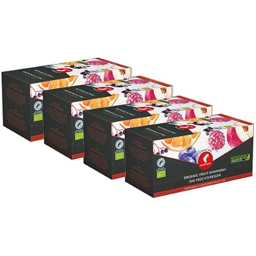 Julius Meinl Bio Fr?chtereigen, 20 Pyramidenbeutel | 4er Pack von Julius Meinl