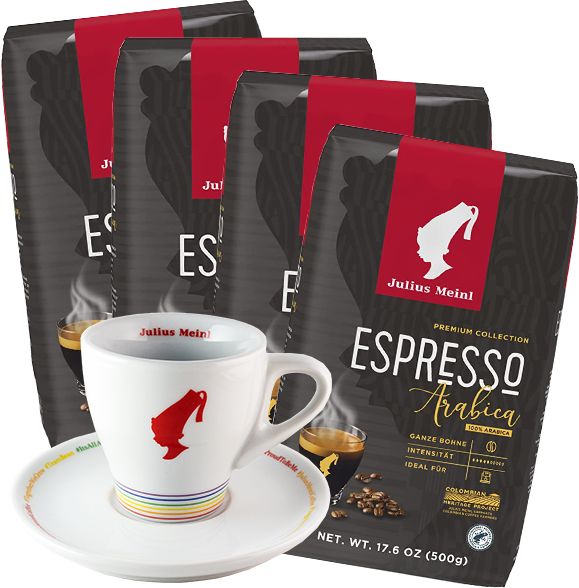 Julius Meinl Bundle Arabica RFA + gratis Tasse von Julius Meinl