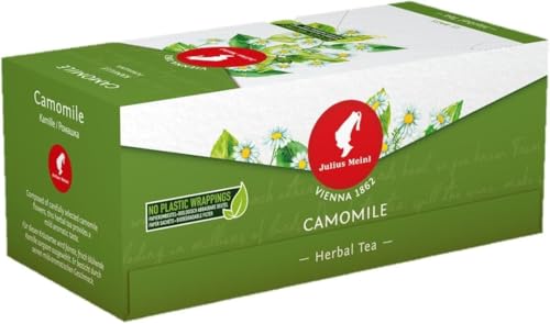 Julius Meinl Tee - 25 Teebeutel | Hochwertige Teemischung für aromatischen Genuss | Natürliche Zutaten für Teeliebhaber (Kamille) von Julius Meinl