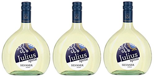 Juliusspital QbA Franken Silvaner 2017 Trocken (3 x 0.75 l) von Juliusspital