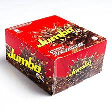 Cioccolato al latte Jumbo con arachidi 1,41 once ciascuno -- 24 unità di 40 grammi Cioccolato al latte Jumbo con arachidi 1,41 once ciascuno -- 24 unità di 40 grammi von Jumbo