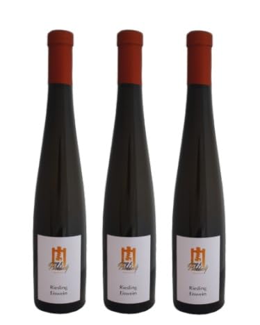 3x 0,375l - 2018er - Jung & Knobloch - Albiger Hundskopf - Riesling - Eiswein - Prädikatswein Rheinhessen - Deutschland - Weißwein süß 3x 0,375l - 2018er - Jung & Knobloch - Albiger Hundskopf - Riesling - Eiswein - Prädikatswein Rheinhessen - Deutschland - Weißwein süß von Jung & Knobloch