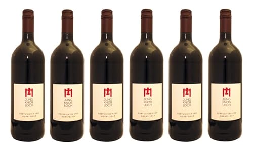 6x 1,0l - 2023er - Jung & Knobloch - Portugieser & Dornfelder - LITER - Qualitätswein Rheinhessen - Deutschland - Rotwein lieblich 6x 1,0l - 2023er - Jung & Knobloch - Portugieser & Dornfelder - LITER - Qualitätswein Rheinhessen - Deutschland - Rotwein lieblich von Jung & Knobloch