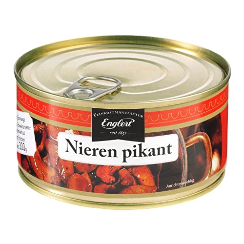 Nieren vom Schwein, in pikanter Weißweinsauce, Fleischeinwaage 125 g, in der Dose (300 g) von Jungborn