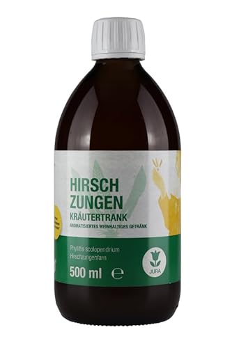 Hirschzungenkräutertrank 0,5 Liter Wein nach Hildegard von Bingen Hirschzungenkräutertrank 0,5 Liter Wein nach Hildegard von Bingen von Jura Naturheilmittel