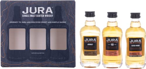 Jura JOURNEY TO JURA Mini Set 40,7% Volume 3x0,05l in Geschenkbox Whisky von Jura