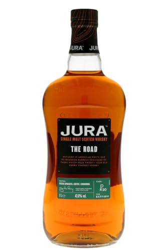 Jura THE ROAD Single Malt Scotch Whisky mit Geschenkverpackung (1 x 1 l) von Jura