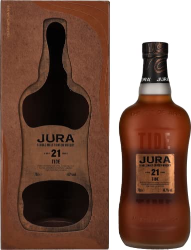 Jura 21 Years Old TIDE & TIME Single Malt Scotch Whisky 46,7% Vol. 0,7l in Geschenkbox von Hard To Find Whisky