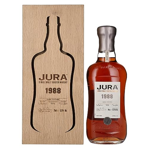 Jura RARE VINTAGE Single Malt Scotch Whisky 1988 Whisky (1 x 0.7 l) von Jura