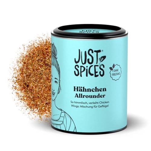 Just Spices Hähnchen Allrounder I Mariniere Geflügel, Brathähnchen, Wings und vieles mehr I Gewürzdose, 79 g von Just Spices