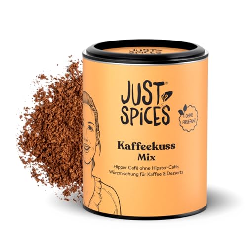 Just Spices Kaffeekuss Mix I Würze Kaffee, Cold Brew, Tiramisu & mehr I Gewürzdose, 45 g Just Spices Kaffeekuss Mix I Würze Kaffee, Cold Brew, Tiramisu & mehr I Gewürzdose, 45 g von Just Spices