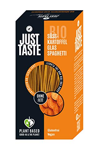 JUST TASTE – Süßkartoffel Kurkuma Glas Spaghetti – Die neue BIO Gemüse Pasta – 250g JUST TASTE – Süßkartoffel Kurkuma Glas Spaghetti – Die neue BIO Gemüse Pasta – 250g von Just Taste Be different