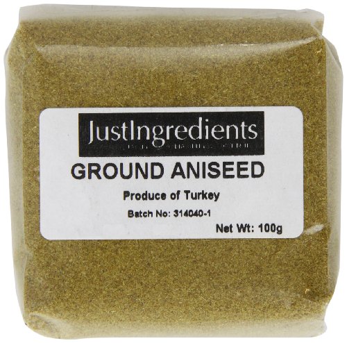 JustIngredients Essential Anis gemahlen, Aniseed Ground, 5er Pack (5 x 100 g) von JustIngredients