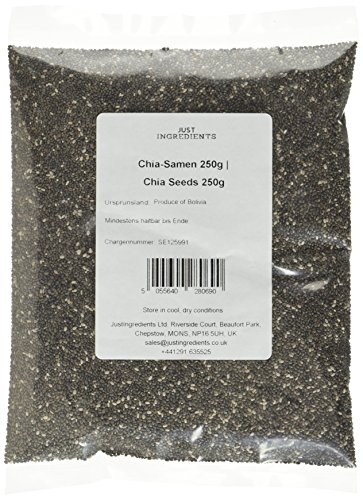 JustIngredients Essential Chia-Samen, 2er Pack (2 x 250 g) von JustIngredients