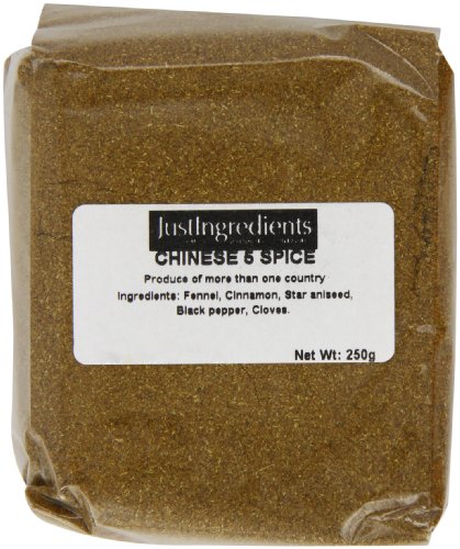 JustIngredients Essential Chinesisches 5-Gewürze-Pulver, 5er Pack (5 x 250 g) von JustIngredients