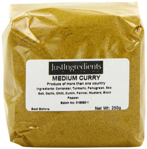 JustIngredients Essential Curry mittelscharf (Madras g), 5er Pack (5 x 250 g) von JustIngredients