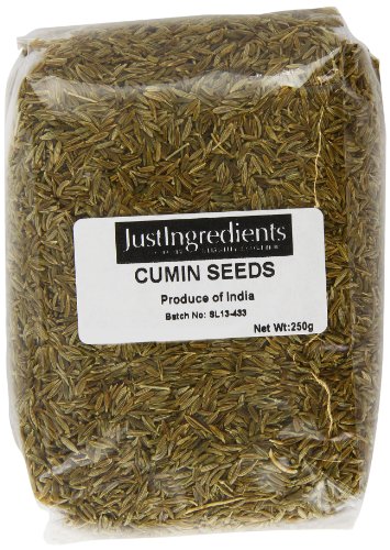 JustIngredients Essential Kreuzkümmelsamen, Cumin Seeds, 5er Pack (5 x 250 g) von JustIngredients