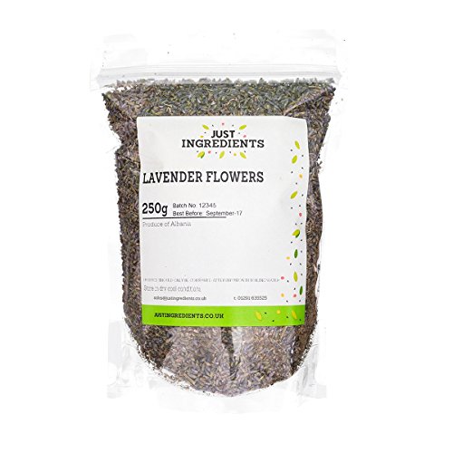 JustIngredients Essential Lavendel, Lavender, 2er Pack (2 x 250 g) von JustIngredients