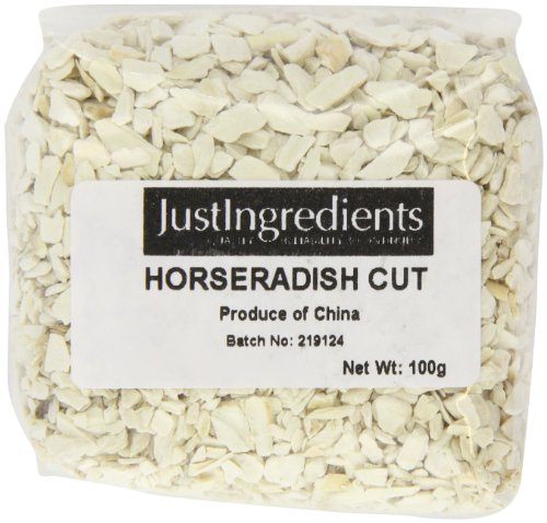 JustIngredients Essential Meerrettich geschnitten, Horseradish Cut, 5er Pack (5 x 100 g) von JustIngredients