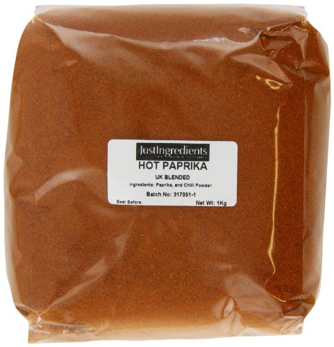 JustIngredients Essential Scharfes Paprika, 2er Pack (2 x 1 kg) von JustIngredients