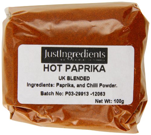JustIngredients Essential Scharfes Paprika, 5er Pack (5 x 100 g) von JustIngredients