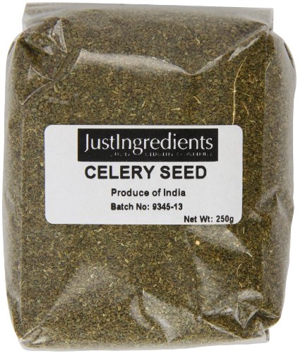 JustIngredients Essential Selleriesamen, Celery Seeds, 5er Pack (5 x 250 g) von JustIngredients