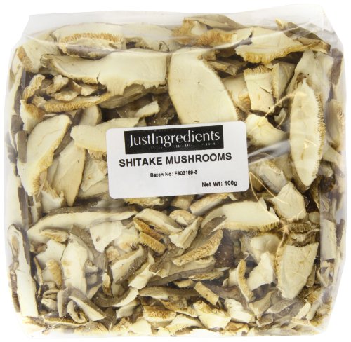 JustIngredients Essential Shiitake-Pilze, 2er Pack (2 x 100 g) von JustIngredients