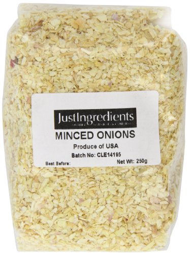 JustIngredients Essential Zwiebel gehackt, Minced Onion, 5er Pack (5 x 250 g) von JustIngredients