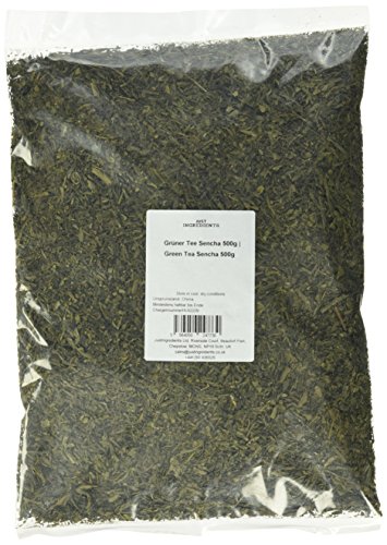 JustIngredients Grüner Tee Sencha, Green Tea Sencha, 2er Pack (2 x 500 g) von JustIngredients