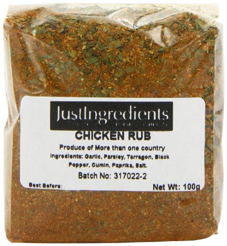 JustIngredients Hühnchen-Trockenmarinade, Chicken Rub, 5er Pack (5 x 100 g) von JustIngredients