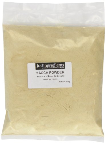 JustIngredients Macawurzel Pulver, Maca Root Powder, 1er Pack (1 x 250 g) von JustIngredients