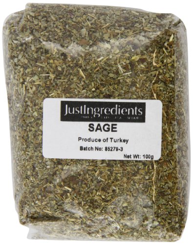JustIngredients Salbei, Sage, 5er Pack (5 x 100 g) von JustIngredients