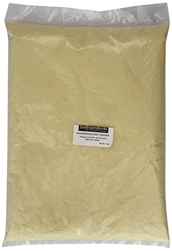 JustIngredients Schlafbeerenwurzel Pulver, Ashwagandha Root Powder, 1er Pack (1 x 1 kg) von JustIngredients