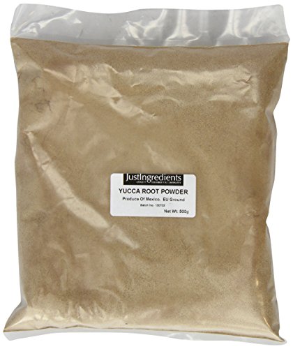 JustIngredients Yuccawurzel Pulver, Yucca Root Powder, 1er Pack (1 x 500 g) von JustIngredients