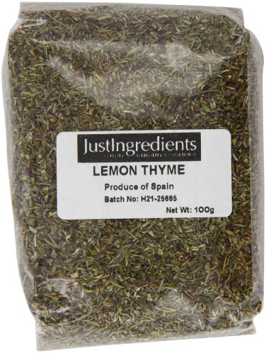 JustIngredients Zitronen-Thymian, Lemon Thyme, 5er Pack (5 x 100 g) von JustIngredients