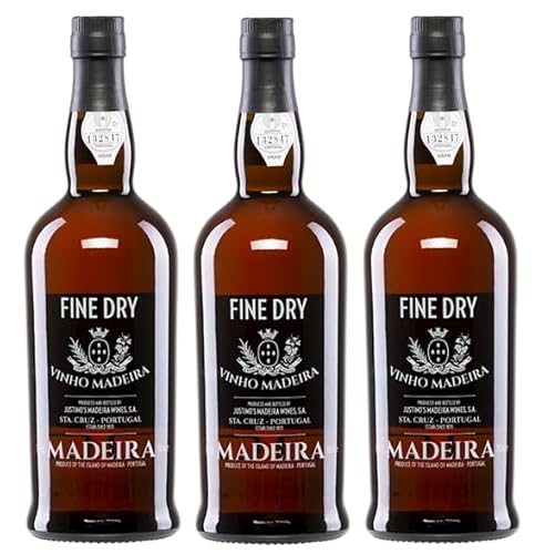 3x 0,75l - Justino's - Fine Dry - Madeira D.O.P. - Portugal - Madeira trocken 3x 0,75l - Justino's - Fine Dry - Madeira D.O.P. - Portugal - Madeira trocken von Justino's