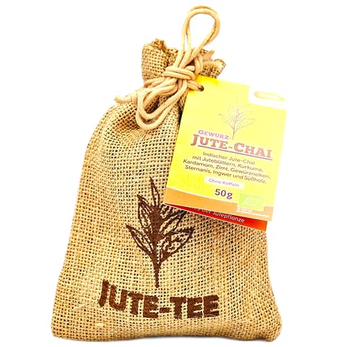 Bio Gewürztee mit Jute im Jutesäckchen | Indischer Jute-Chai | Geschenk für Teetrinker Bio Gewürztee mit Jute im Jutesäckchen | Indischer Jute-Chai | Geschenk für Teetrinker von Jutevital