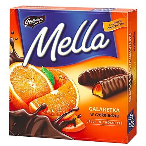 Götterspeise in Schokolade Orange von Jutrzenka // Galaretki Mella Pomaranczowe w Czekoladzie 190g -Jutrzenka Götterspeise in Schokolade Orange von Jutrzenka // Galaretki Mella Pomaranczowe w Czekoladzie 190g -Jutrzenka von Jutrzenka