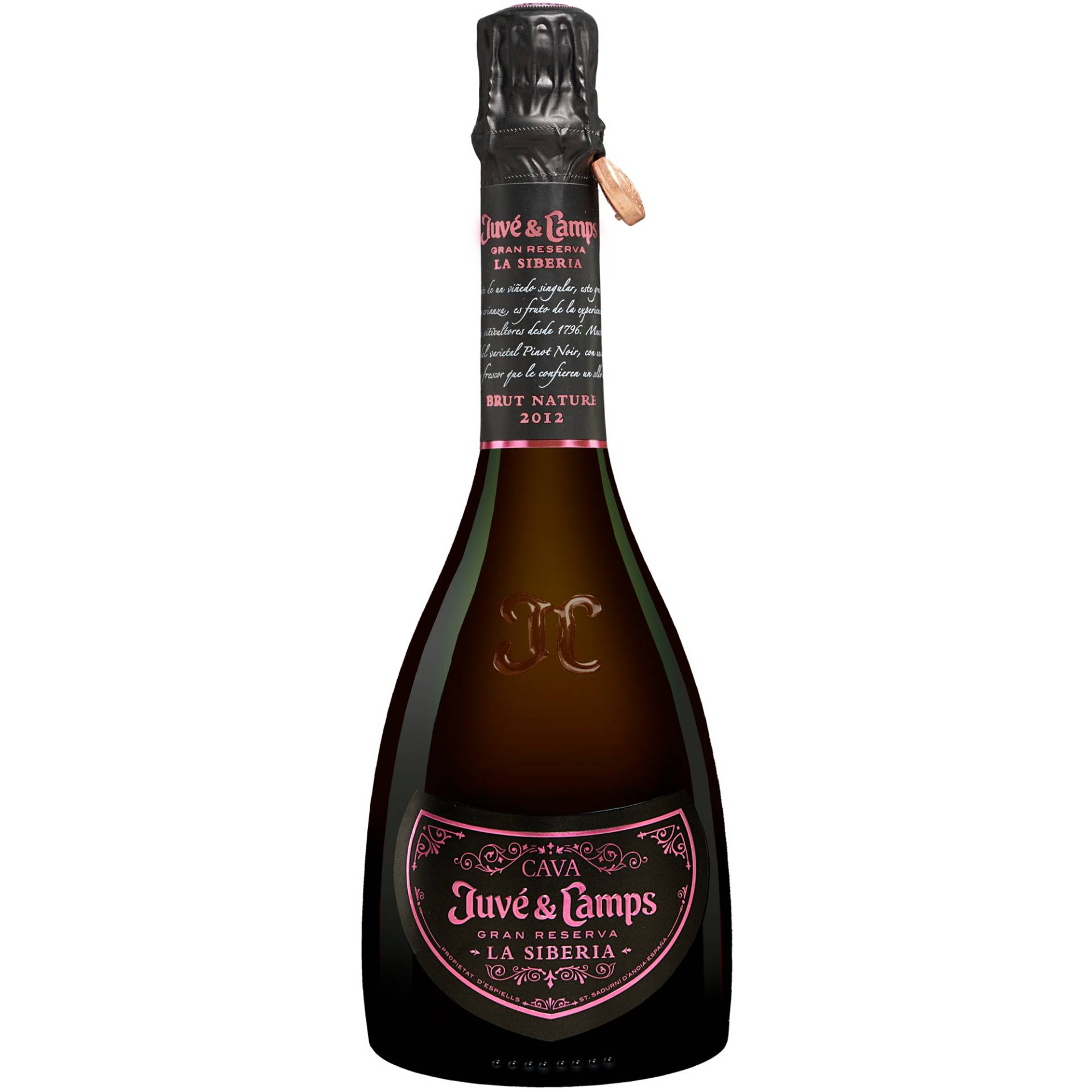 Juvé y Camps Cava »La Siberia« Gran Reserva Brut Nature 2012  0.75L 12% Vol. Trocken aus Spanien von Juvé y Camps