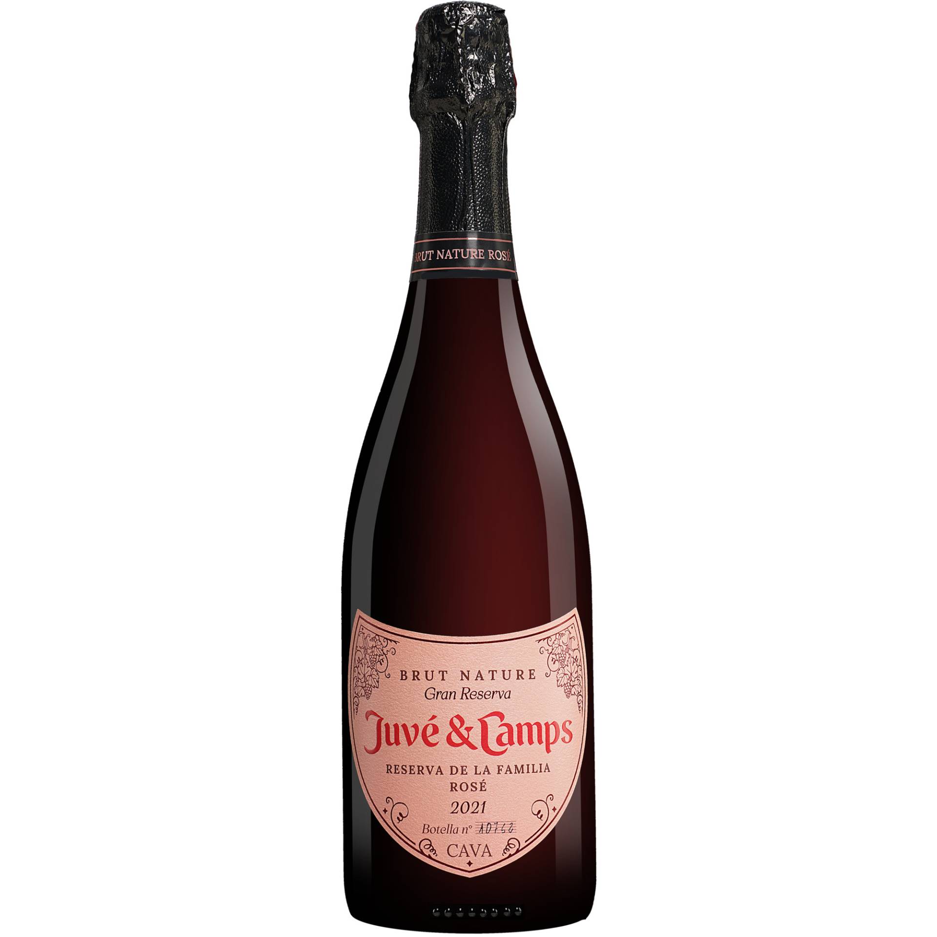 Juvé y Camps Reserva de la Familia Rosé Gran Reserva Brut Nature 2021 0.75L 12% Vol. Sehr Trocken aus Spanien Juvé y Camps Reserva de la Familia Rosé Gran Reserva Brut Nature 2021 0.75L 12% Vol. Sehr Trocken aus Spanien von Juvé y Camps