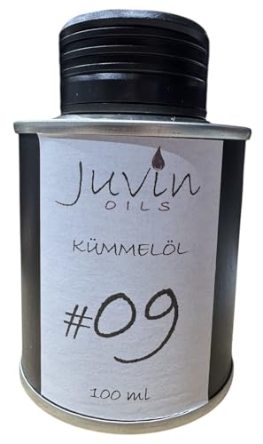 #09 JUVIN Kümmelöl, Kreuzkümmelöl 100ml in Weißblechdose, sortenrein und unbehandelt von Juvin