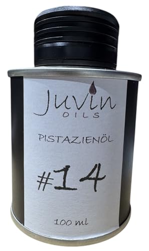 #14 JUVIN Pistazienöl, Pistazienkernöl, 100ml in Weißblechdose, sortenrein und unbehandelt von Juvin