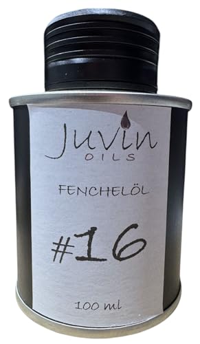 #16 JUVIN Fenchelöl, 100ml in Weißblechdose, sortenrein und unbehandelt von Juvin