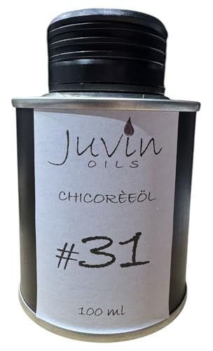 #31 JUVIN Chicoréeöl, Chicoreeöl,100ml in Weißblechdose, sortenrein und unbehandelt #31 JUVIN Chicoréeöl, Chicoreeöl,100ml in Weißblechdose, sortenrein und unbehandelt von Juvin