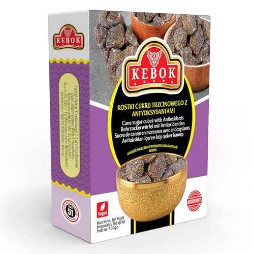 K KEBOK Rohrzuckerwürfel mit Antioxidantien, Vegan 300g K KEBOK Rohrzuckerwürfel mit Antioxidantien, Vegan 300g von K KEBOK