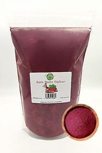 K T 1000 g / 1 Kg Rote Beete Pulver Rote Beete fein gemahlen - 1 A Qualität von K T